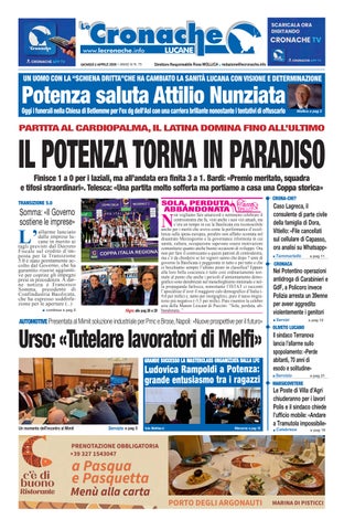 Cronache del 2 aprile 2026