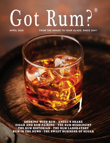 "Got Rum?" April 2026