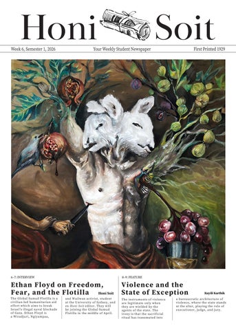 Honi Soit: Week 6, Semester 1, 2026