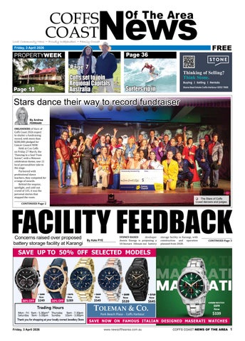 Coffs Coast News Of The Area 03 APRIL 2026