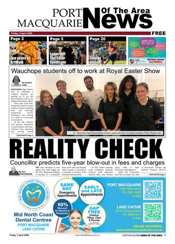 Port Macquarie News Of The Area 03 APRIL 2026