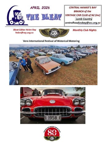 VCC CHB The Bleat April 2026