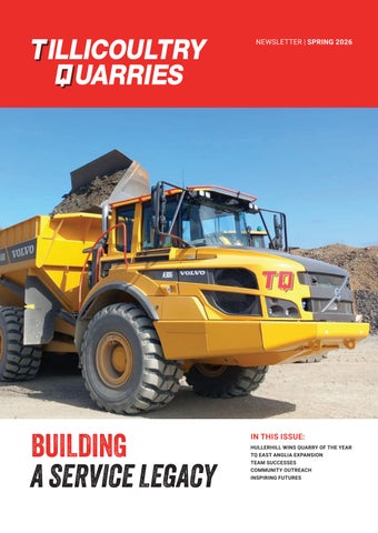 Tillicoultry Quarries Spring Newsletter 2026