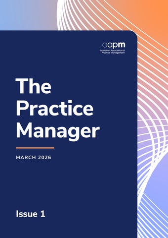 PRACTICE MANAGER JOURNAL_MAR 26_Final
