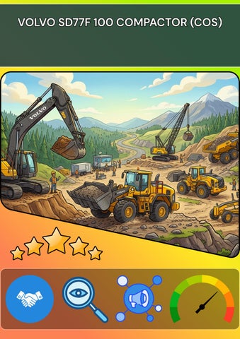 VOLVO SD77F 100 COMPACTOR (COS)