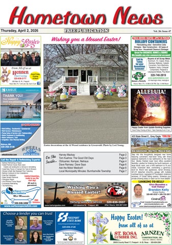 Hometown News April 2, 2026