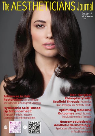 The Aestheticians Journal Digital April'26  Issue