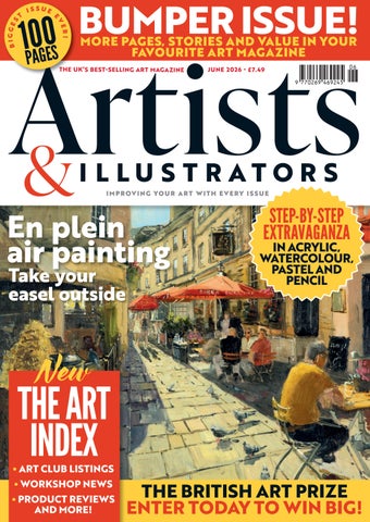Artists & Illustrators June 2026 sample