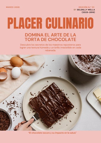 Revista de Gastronomía en Estilo Modular Moderno Rosa Viejo Amarillo Verde Oliva 2