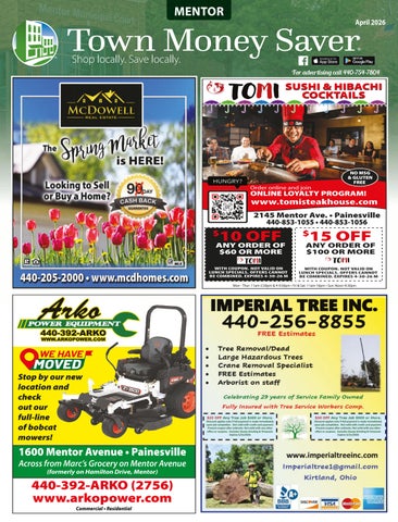 Mentor Town Money Saver | April 2026