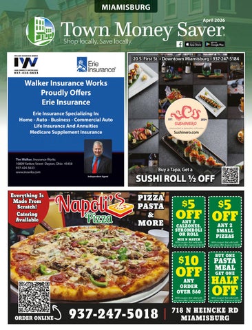 Miamisburg Town Money Saver | April 2026
