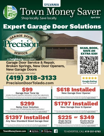 Sylvania Town Money Saver | April 2026