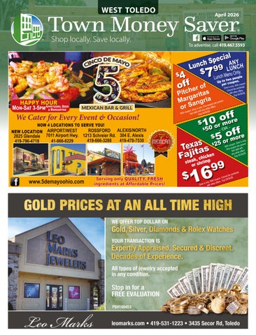 West Toledo Town Money Saver | April 2026