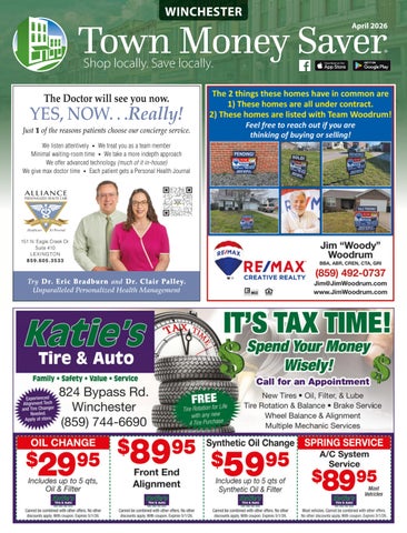 Winchester Town Money Saver | April 2026