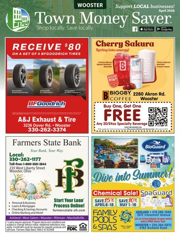 Wooster Town Money Saver | April 2026