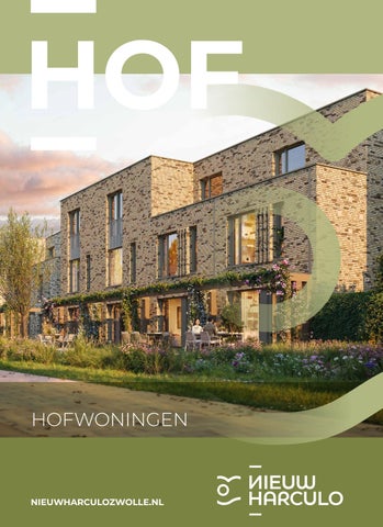 Brochure Hofwoningen