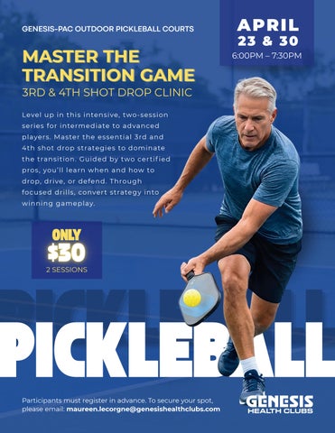 Master the Transition - Pickleball - April 2026