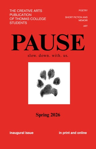 PAUSE Spring 2026