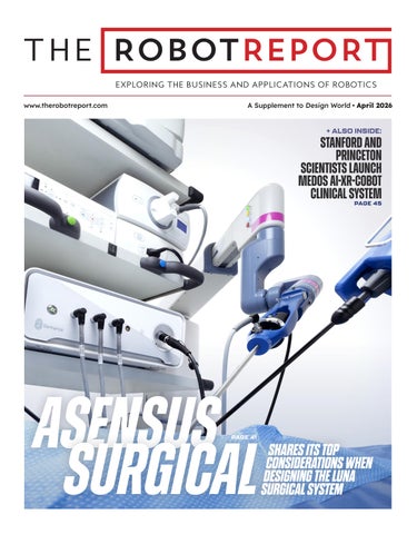 The Robot Report April 2026