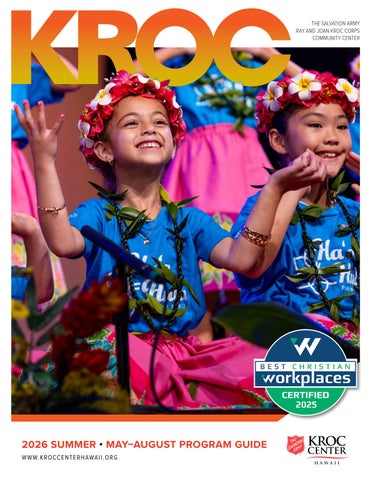 2026 SUMMER PROGRAM GUIDE