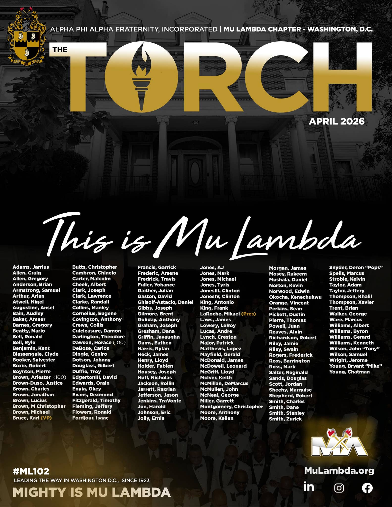 Mu Lambda Torch APR 2026 by Mu Lambda's The TORCH - Issuu