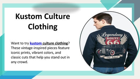 Kustom Culture Clothing