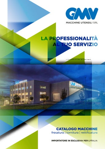 Catalogo GMV Macchine Utensili