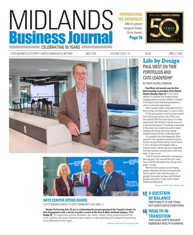 Midlands Business Journal April 3, 2026