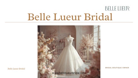 Luxury Designer Wedding Gowns & Online Boutique | Belle Lueur Bridal