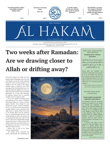 Al Hakam - 3 April 2026