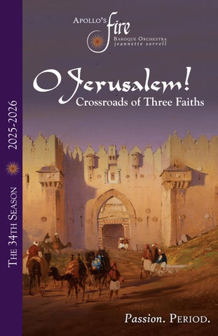 O JERUSALEM! Crossroads of Three Faiths