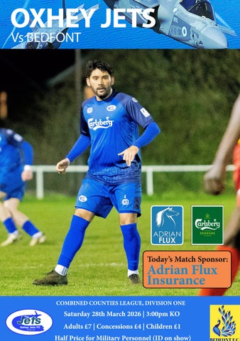 OXHEY JETS V FC BEDFONT