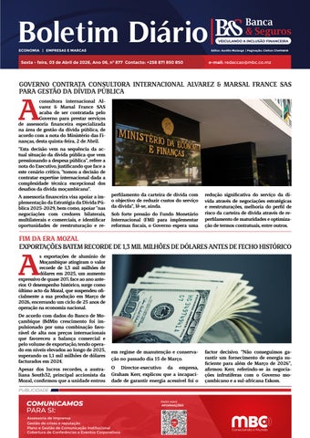 BOLETIM BANCA & SEGUROS 03.04.2026