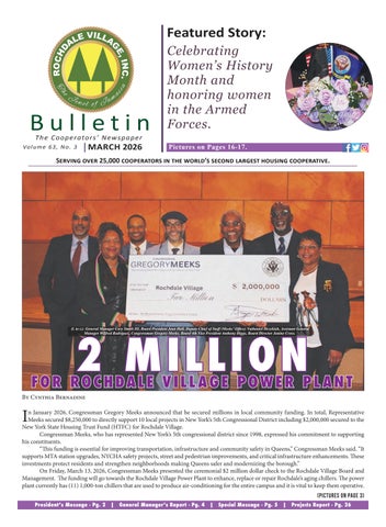 Rochdale Village Bulletin - March 2026 Edition