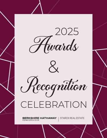 2025 BHHS Starck Real Estate Awards & Recognition Celebration