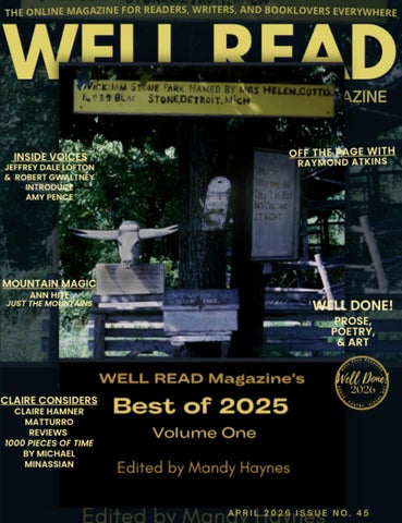 WELL READ Magazine April Issue No. 45
