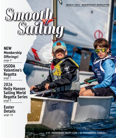 Smooth Sailing Newsletter ~ March 2026