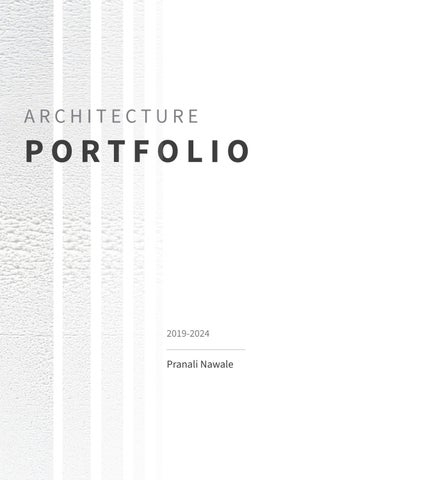 Arch Portfoilio_Pranali Nawale