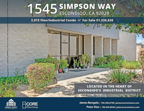 For Sale: 1545 Simpson Way