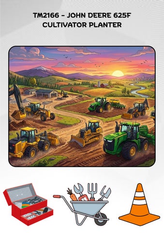 TM2166 - JOHN DEERE 625F CULTIVATOR PLANTER