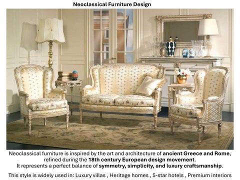 Royalzig Neoclassical Furniture Collection