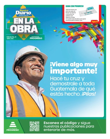 Nuestro Diario en la Obra - Cementos Progreso - Edición No. 21