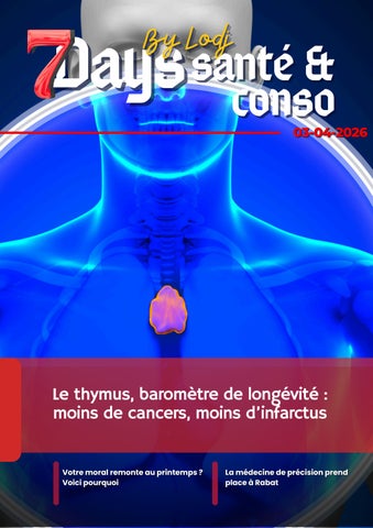 7 days santé & conso du 03-04-2026