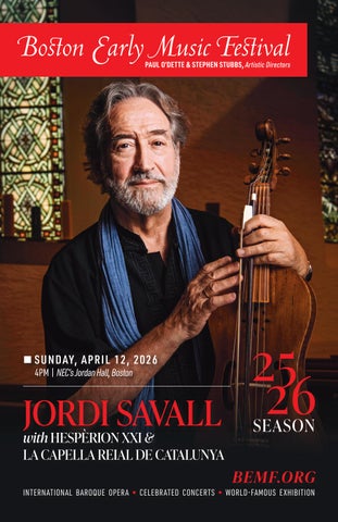 25/26 Season: Jordi Svall