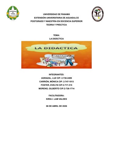 GRUPAL_LADIDÁCTICA_APELLIDOS_ AGRAZAL, CARRION, FOSTER, MORENO