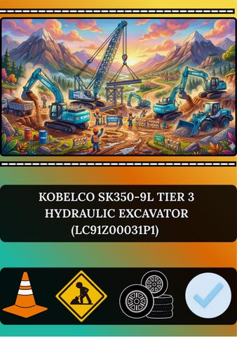 KOBELCO SK350-9L TIER 3 HYDRAULIC EXCAVATOR (LC91Z00031P1) 