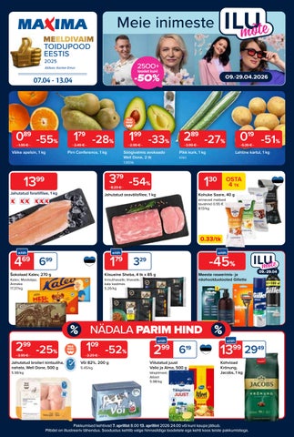 Maxima kliendileht 07.04-13.04