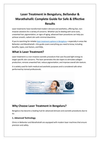 Best Laser Treatment in Bengalur1