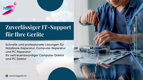 Zuverlässiger IT Support für Ihre Geräte