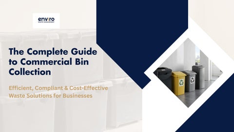 The Complete Guide to Commercial Bin Collection